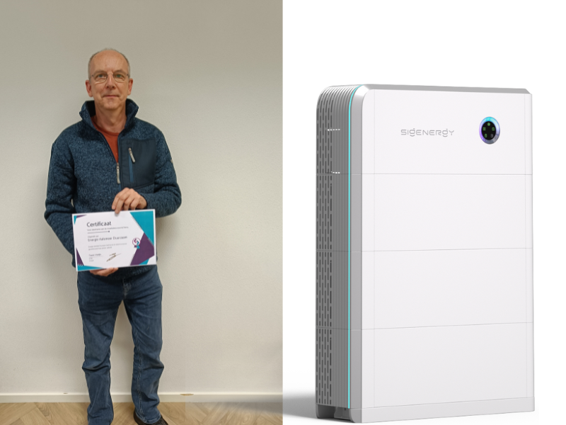 Installatiet huisbatterij