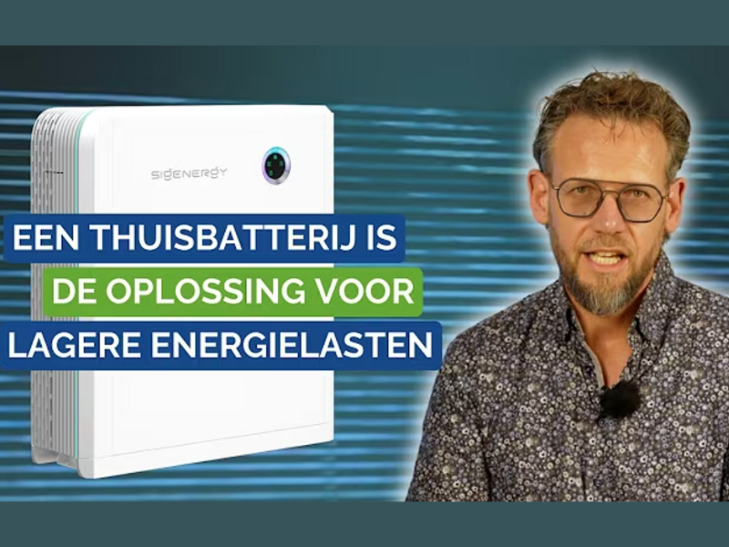 lagere energielasten- thuisbatterij